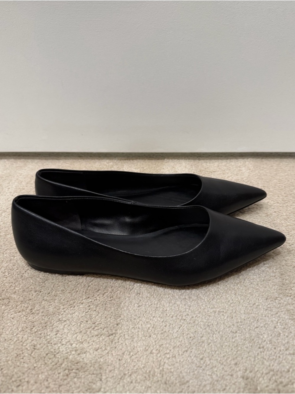 Abound Black Pointed Toe Flats
